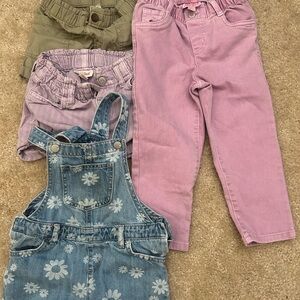 Pink Kids Pants